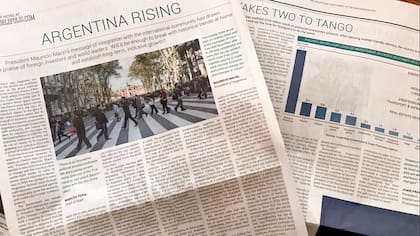 Tras la reunión entre Macri y Trump, el Gobierno publicó en The Washington Post un suplemento sobre la Argentina