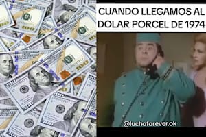 “Dólar Porcel”: el video viral que cobró fuerza con la escalada del blue a $1000