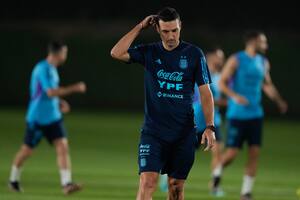 La formación que Scaloni tiene en mente para el debut ante Arabia Saudita