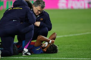 Lamine Yamal marcó el gol del triunfo del Barça, no lo celebró y quedó tendido: qué dijo su DT de la lesión