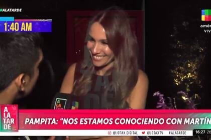 Tras su separación de Roberto García Moritán, Pampita empezó una relación con el polista Martín Pepa (Foto: Captura de TV / A la tarde)
