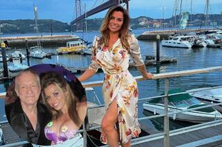 Pasó de vivir en la mansión Playboy de Hugh Hefner a dormir en una carpa