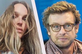 Tras un escándalo, Simon Baker se separó de su novia, la diseñadora Laura May Gibbs