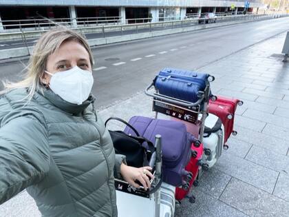 Tras un intento fallido, Luciana finalmente voló para cumplir su sueño.