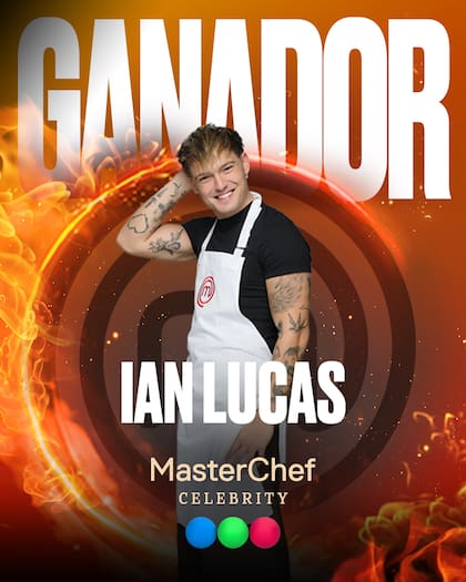 Tras varios meses de competencia, Ian Lucas se consagró campeón de MasterChef Celebrity