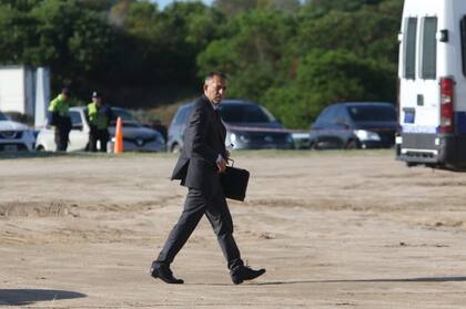 El abogado de los diez jóvenes imputados, Hugo Tomei