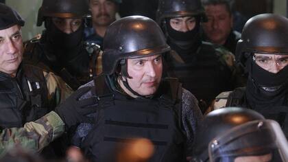 Traslado de José López desde la comisaría 1? de General Rodríguez. 14/6/17