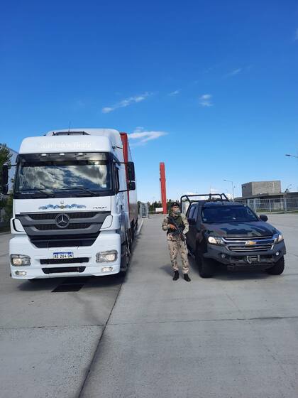 Traslado de vacunas en la Argentina