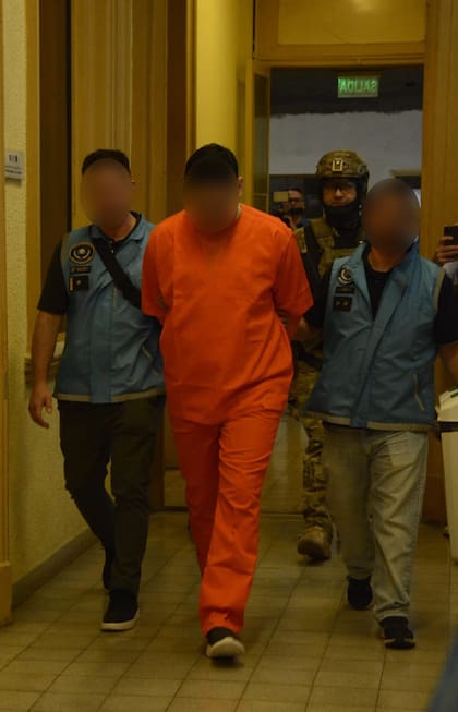 Traslado del narco Jonatan Riquelme