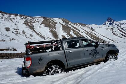 Recomendación. En nieve profunda, circular con las cadena puestas, los neumáticos un poco desinflados y a baja velocidad