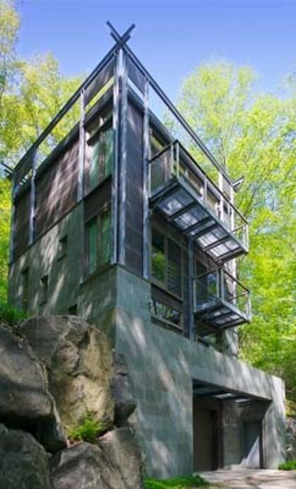 Tree House, vivienda en los Estados Unidos, del estudio Lacroze, Miguens, Prati