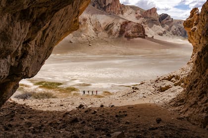 Trekking en el Cañadón Caracoles.