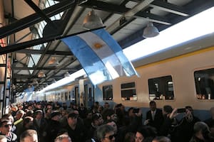 En fotos: el primer recorrido del tren a Mar del Plata tras su reanudación