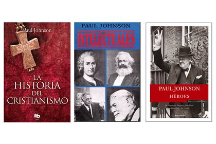 Tres best sellers de Paul Johnson traducidos al español
