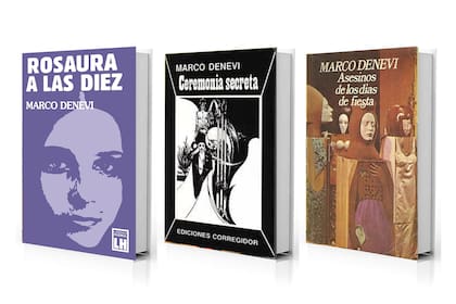 Tres clásicos de Denevi: "Rosaura a las diez", "Ceremonia secreta" y "Los asesinos de los días de fiesta"
