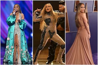 American Music Awards: los cambios de look de Jennifer Lopez y los reconocimientos para Rod Stewart y Janet Jackson