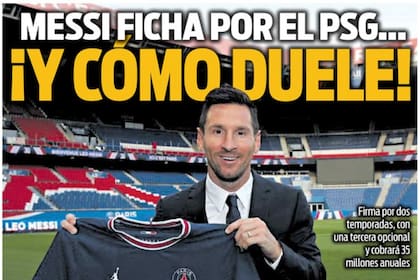 Tres dolores causa la eyección a Messi en Barcelona: el deportivo, el económico y el sentimental.