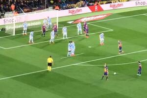 Cómo defenderse de un tiro libre de Messi y el terrible planchazo del 10
