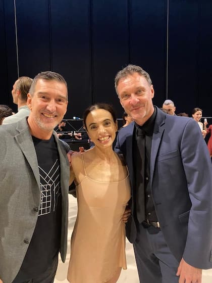 Tres estrellas con mayúsculas: el argentino Julio Bocca, la italiana Alessandra Ferri y el francés Manuel Legris en la Scala de Milán
