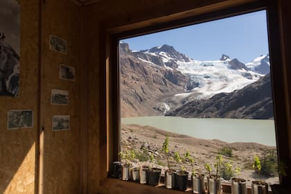 Tres horas de caminata para llegar al refugio son recompensadas con este paisaje.
