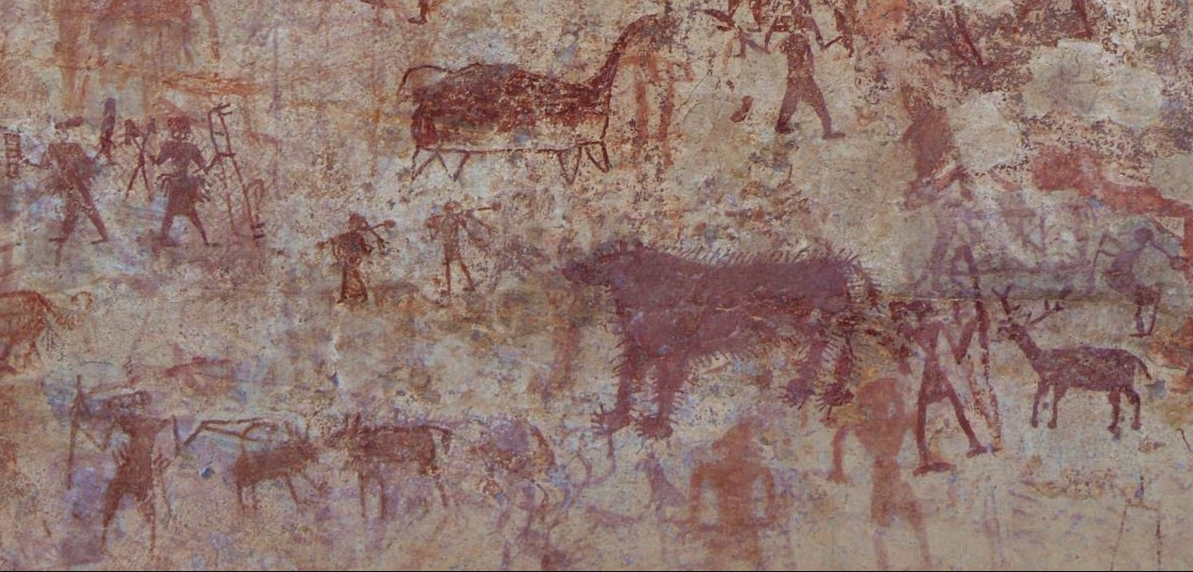 Documentan centenares de pinturas rupestres de entre 10.000 y 900 años en la India