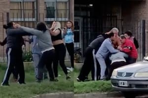 Cuatro madres se pelearon en la puerta de un colegio