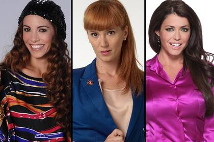 Tres mujeres fuertes, tres mujeres con personalidad.