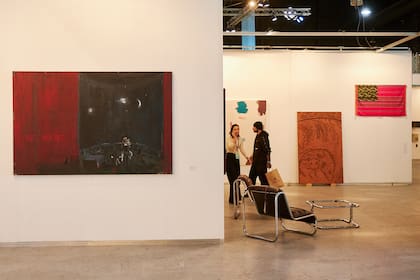 "Tres noches" de Guillermo Kuitca, ya vendida, en Barro