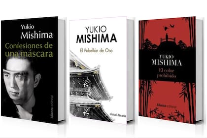 Tres novelas de Yukio Mishima: "Confesiones de una máscara", "El Pabellón de Oro" y "El color prohibido"