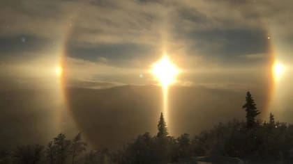 Tres soles en Suecia