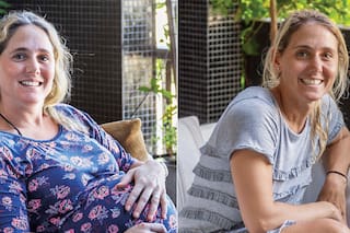 3 vecinas en familia: dos mellizas y la cuñada de una conviven en Coghlan