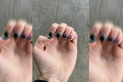 Trevor explicó que pintarse las uñas es su forma de expresarse