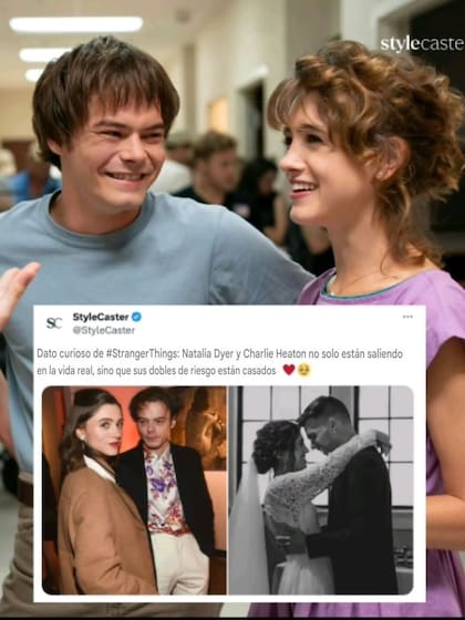 Trevor Jenkins y Jessica Morgan Hill, son los dobles de Nancy y Jonathan en Stranger Things