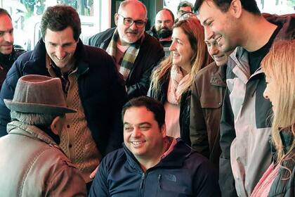 Triaca también participó del timbreo