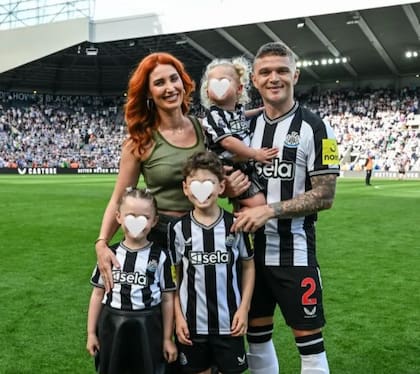 Trippier se divorció de Charlotte, su exesposa, con quien tuvo tres hijos