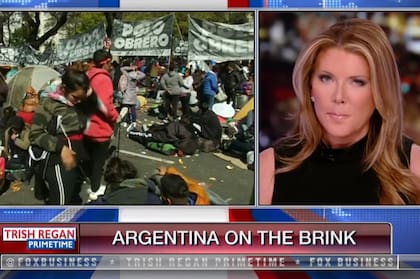 Trish Regan mostró un informe sobre la crisis actual y destacó que el país es la “nueva víctima del socialismo”