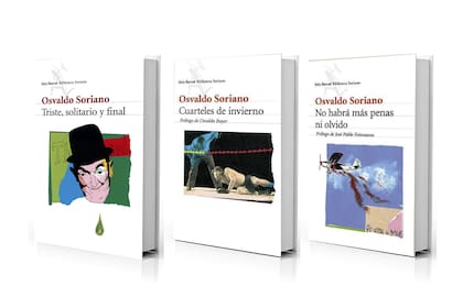 "Triste, solitario y final", "Cuarteles de invierno" y "No habrá más penas ni olvido", tres de las mejores novelas de Osvaldo Soriano