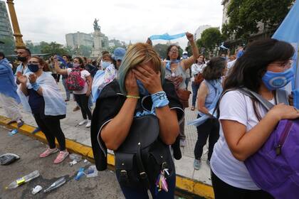 El lamento de los "celestes" tras la votación en Diputados