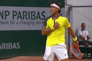 Comesaña bajó a un argentino nacionalizado italiano y cerró un gran día en Roland Garros