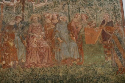 "Triunfo de la Muerte", Camposanto de Pisa, Italia: pintado al fresco en la segunda mitad del siglo XIV