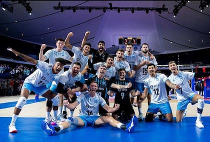 Triunfo inolvidable de la Argentina ante Estados Unidos en la Nations League de vóleibol