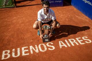 Pablo Andújar: del 1824° del mundo a campeón del Challenger de Buenos Aires