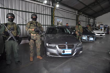 Tropas especiales de la policía bonaerense participaron del operativo