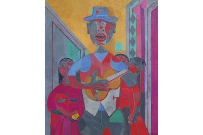 "Trovador" (1945), Rufino Tamayo (Christie’s, 2008)
