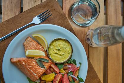 Trucha en hierrro en Patagonia: Refugio Knapp