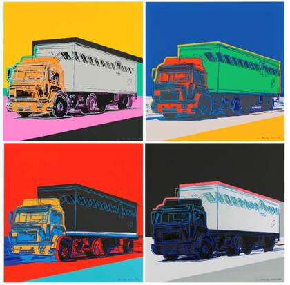 Trucks, la serie de camiones de Warhol que rematará Christie's