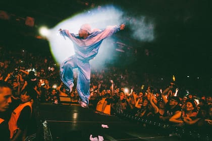Trueno cerró su show en el Luna Park con "Dance Crip"