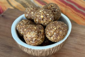 Trufas proteicas de cacao y almendras