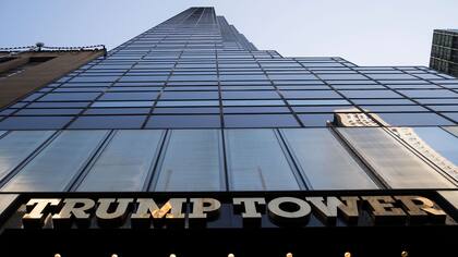 Trump Tower en la Quinta Avenida en New York