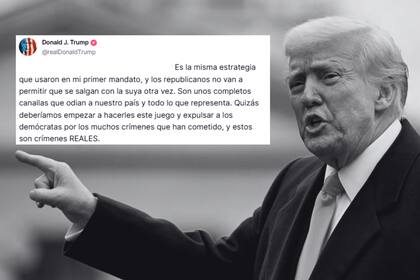 Trump acusa a los demócratas de usar el juicio político como '"herramienta'" para impedir que "salve a EE.UU."